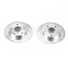 Load image into Gallery viewer, Power Stop 02-06 Audi A4 Rear Evolution Drilled & Slotted Rotors - Pair