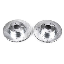 Load image into Gallery viewer, Power Stop 03-06 Mercedes-Benz CL500 Front Evolution Drilled & Slotted Rotors - Pair