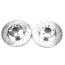 Load image into Gallery viewer, Power Stop 02-05 BMW 745i Front Evolution Drilled & Slotted Rotors - Pair