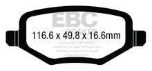 Load image into Gallery viewer, EBC 12+ Chrysler Town & Country 3.6 Ultimax2 Rear Brake Pads