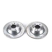 Load image into Gallery viewer, Power Stop 02-06 BMW X5 Rear Evolution Drilled & Slotted Rotors - Pair