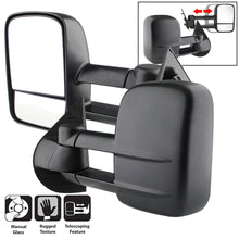 Load image into Gallery viewer, Xtune Chevy Silverado 07-12 L&R Manual Extendable Manual Adjust Mirror MIR-CSIL07-MA-SET