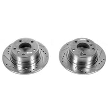 Load image into Gallery viewer, Power Stop 03-05 BMW Z4 Rear Evolution Drilled & Slotted Rotors - Pair