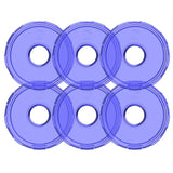 KC HiLiTES Cyclone V2 LED - Replacement Lens - Blue - 6-PK