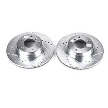 Load image into Gallery viewer, Power Stop 04-07 BMW 525i Front Evolution Drilled & Slotted Rotors - Pair
