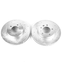 Load image into Gallery viewer, Power Stop 04-06 Porsche Cayenne Front Evolution Drilled & Slotted Rotors - Pair