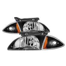 Load image into Gallery viewer, xTune Chevy Cavalier 00-02 Corner Lamp & Headlights 4pcs set-Black HD-JH-CCAV00-SET-BK