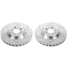 Load image into Gallery viewer, Power Stop 04-07 Volvo S60 Front Evolution Drilled & Slotted Rotors - Pair