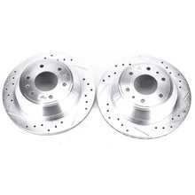 Load image into Gallery viewer, Power Stop 04-07 Buick Rainier Rear Evolution Drilled & Slotted Rotors - Pair