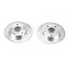 Load image into Gallery viewer, Power Stop 02-06 Audi A4 Rear Evolution Drilled & Slotted Rotors - Pair