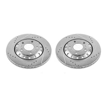 Load image into Gallery viewer, Power Stop 03-10 Audi A8 Quattro Rear Evolution Drilled & Slotted Rotors - Pair
