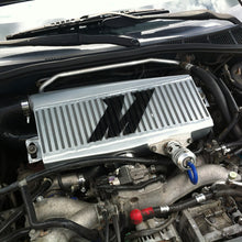 Load image into Gallery viewer, Mishimoto Subaru 02-07 WRX/04-07 STi Top-Mount Intercooler Kit - Powder Coated Silver & Blue Hoses