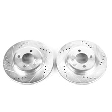 Load image into Gallery viewer, Power Stop 02-07 Mini Cooper Front Evolution Drilled & Slotted Rotors - Pair