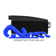 Load image into Gallery viewer, Mishimoto Subaru 02-07 WRX/04-07 STi Top-Mount Intercooler Kit - Powder Coated Black & Blue Hoses