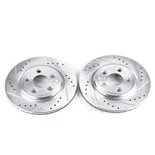 Load image into Gallery viewer, Power Stop 02-05 Ford Thunderbird Rear Evolution Drilled & Slotted Rotors - Pair