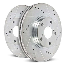 Load image into Gallery viewer, Power Stop 21-22 Chevrolet Tahoe Front Left Drilled &amp; Slotted Rotor