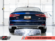 Load image into Gallery viewer, AWE Tuning Audi B9 S5 Coupe SwitchPath Exhaust w/ Black Diamond Tips (102mm)