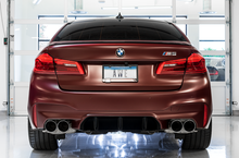 Load image into Gallery viewer, AWE Tuning 18-19 BMW M5 (F90) 4.4T AWD Axle-back Exhaust - Track Edition (Chrome Silver Tips)