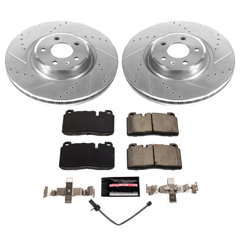 Power Stop 13-15 Audi Q5 Front Z23 Evolution Brake Kit