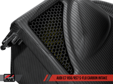 Load image into Gallery viewer, AWE Tuning Audi C7 RS6 / RS7 4.0T S-FLO Carbon Intake V2