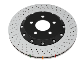 DBA 2018+ Hyundai I30 N Performance Front Drilled/Dimpled 5000 Series Replacement Rotor Ring
