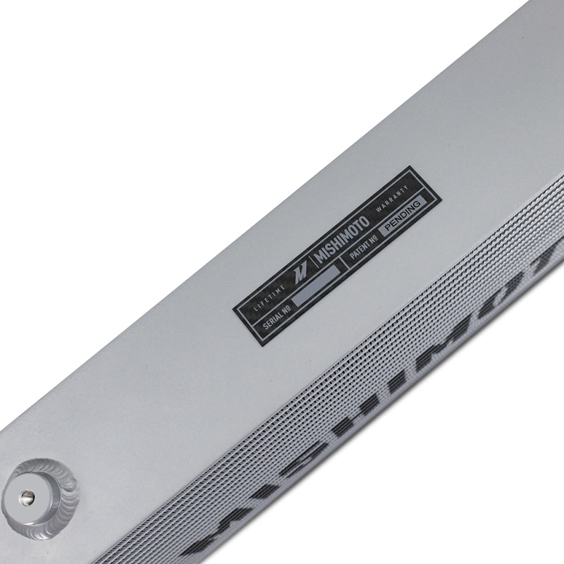 Mishimoto Universal Carbon Fiber Intercooler - Gloss Tanks - 600mm Silver Core - S-Flow - C V-Band