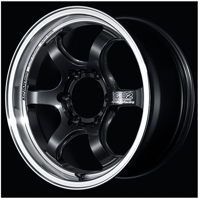 Advan GT 20X11.5 +53 5-130 Racing Titanium Black Wheel