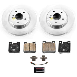 Power Stop 07-10 Mercedes-Benz SLK55 AMG Rear Z23 Coated Brake Kit