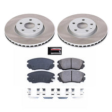 Load image into Gallery viewer, Power Stop 10-11 Saab 9-5 Front Semi-Coated Rotor Kit