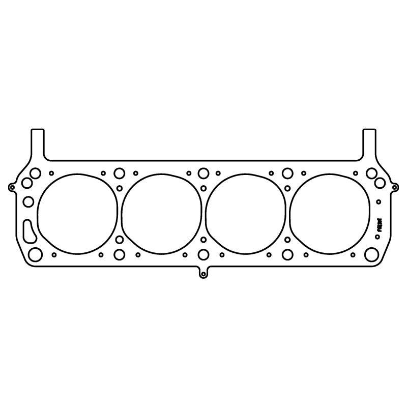 Cometic Ford 302/351W Windsor V8 .075in MLS Cylinder Head Gasket - 4.150in Bore - SVO/Yates - RHS