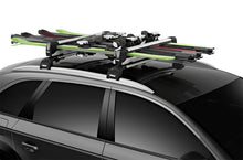 Load image into Gallery viewer, Thule SnowPack Extender Slide-out Ski/Snowboard Rack (Up to 6 Pair Skis/4 Snowboards) - Black/Silver