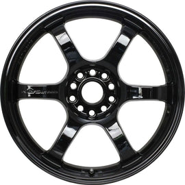 Gram Lights 57DR 18x9.5 +38 5-100 Glass Black Wheel (Min Order Qty 20)