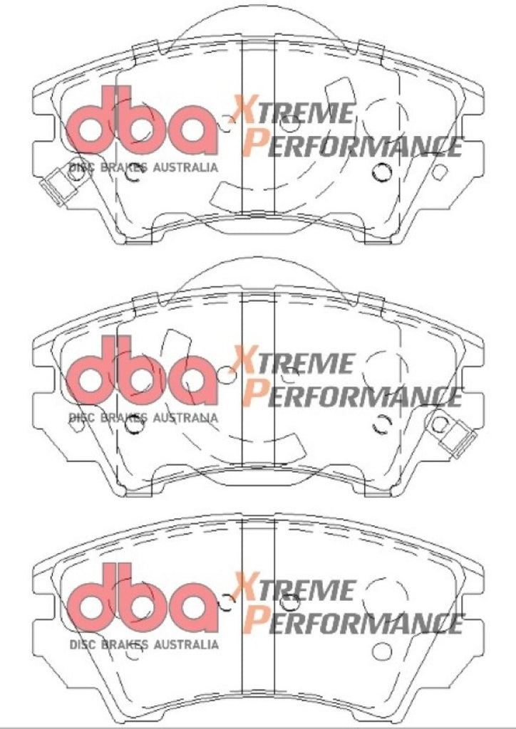 DBA 10-15 Chevrolet Camaro LS/LT V6 Front XP Performance Brake Pads