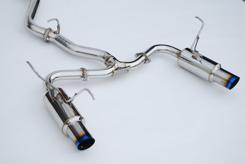 Invidia 2022+ Subaru WRX N1 Twin Outlet Single Layer Tip Cat-Back Exhaust