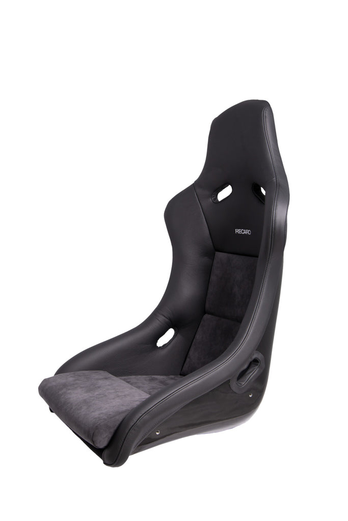 Recaro Pole Position N.G. Seat - Black Leather/Grey Suede