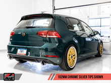 Load image into Gallery viewer, AWE Tuning Volkswagen GTI MK7.5 2.0T Track Edition Exhaust w/Chrome Silver Tips 102mm