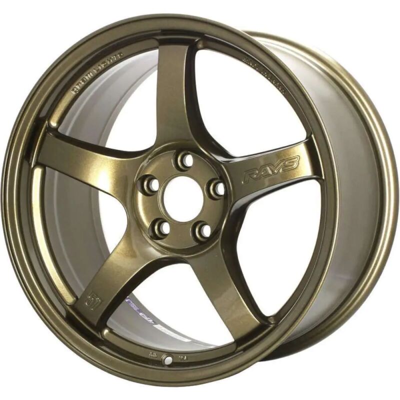 Gram Lights 57XR 18X9.5 +38 5-114.3 Almite Gold