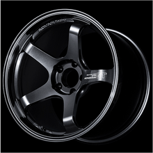 Load image into Gallery viewer, Advan RZII 17x8 +54 5-114.3 Racing Hyper Black &amp; Ring Wheel