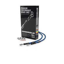 Load image into Gallery viewer, Goodridge 06-16 Triumph 865 Scrambler Electric Blue Front SS Brake Lines