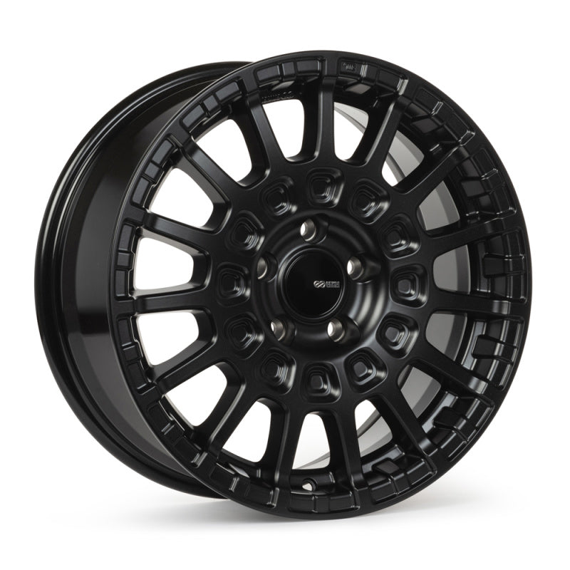 Enkei Overlander 17x7.5 5x108 35mm Offset 63.4mm Bore Black Wheel