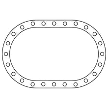 Load image into Gallery viewer, Cometic Fuel Cell .062in Fiber Filler Gasket - 24 Bolt - Oval