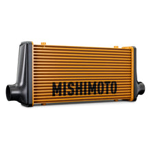 Load image into Gallery viewer, Mishimoto Universal Carbon Fiber Intercooler - Matte Tanks - 600mm Gold Core - C-Flow - GR V-Band