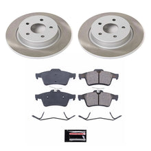 Load image into Gallery viewer, Power Stop 06-11 Volvo V50 Rear Semi-Coated Rotor Kit