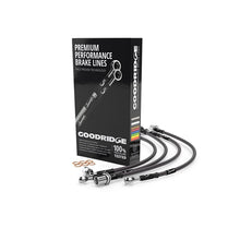 Load image into Gallery viewer, Goodridge 09-18 Nissan GT-R Stainless Steel Brake Lines - Premium Carbon