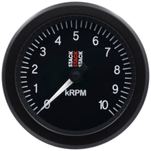 Load image into Gallery viewer, Autometer Stack Sport 88mm 0-10K RPM Tachometer - Black