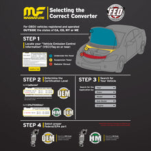 Load image into Gallery viewer, Magnaflow 15-16 GL450 V6 3 OEM Underbody Direct Fit Converter