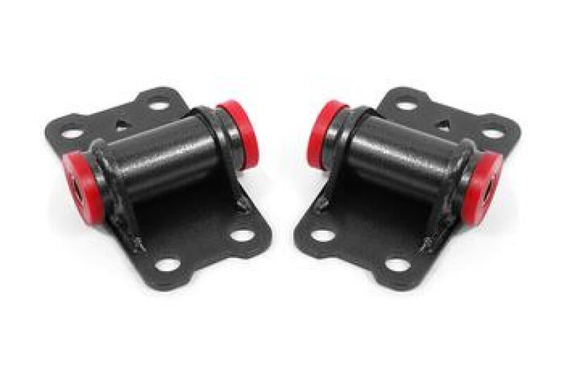 BMR 82-92 F-Body Motor Mount Kit Lower Poly - Black Hammertone