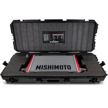 Load image into Gallery viewer, Mishimoto Universal Carbon Fiber Intercooler - Matte Tanks - 525mm Black Core - S-Flow - G V-Band