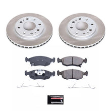 Load image into Gallery viewer, Power Stop 12-17 Fiat 500 Front Semi-Coated Rotor Kit