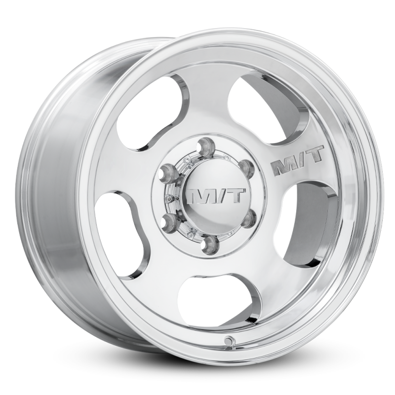 Mickey Thompson Canyon Polished Wheel - 16X10 6X5.5 BP 4.52in BS -25 Offset 108.1mm Bore